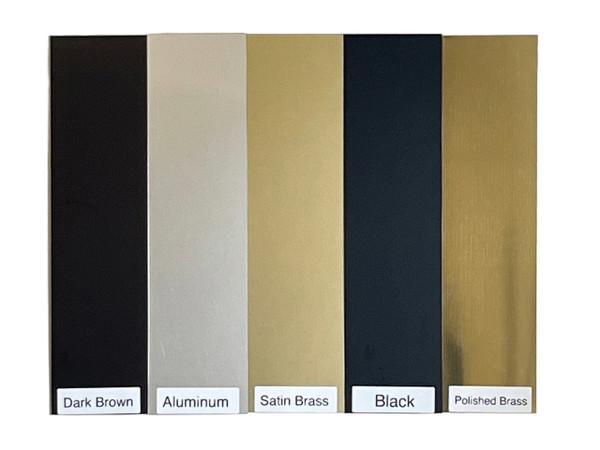 Multiple Finish Colors - Sizes for All Doors- Peel and stick
