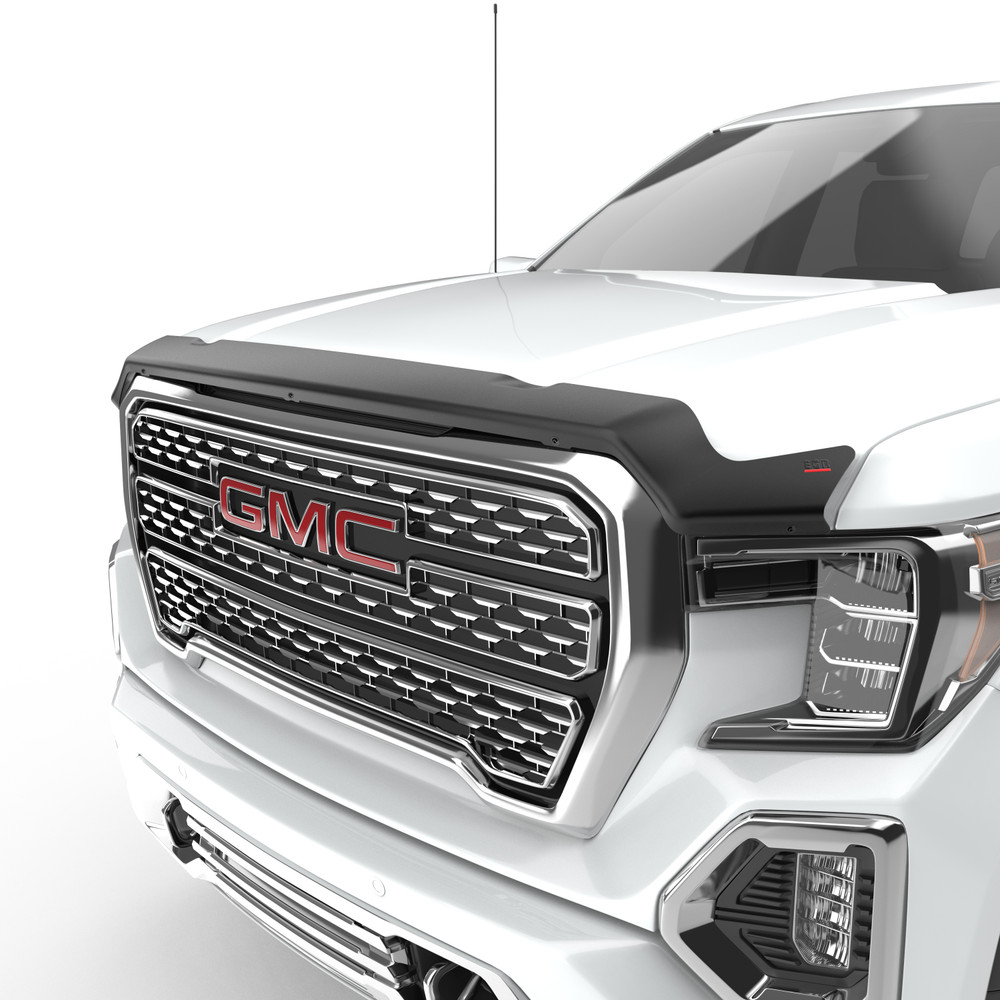 EGR 561571 Hood Deflector (Bug Shield) - Vehicle Specific, Dark Smoke/Matte Black, Tape-On Installation - View #3