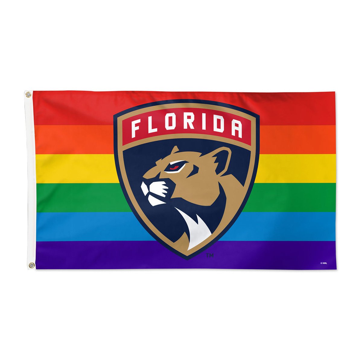 Florida Panthers 3' x 5' Pride Deluxe Flag