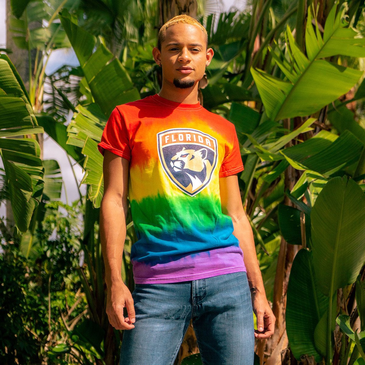 Florida Panthers Pride Tie-Dye Shirt