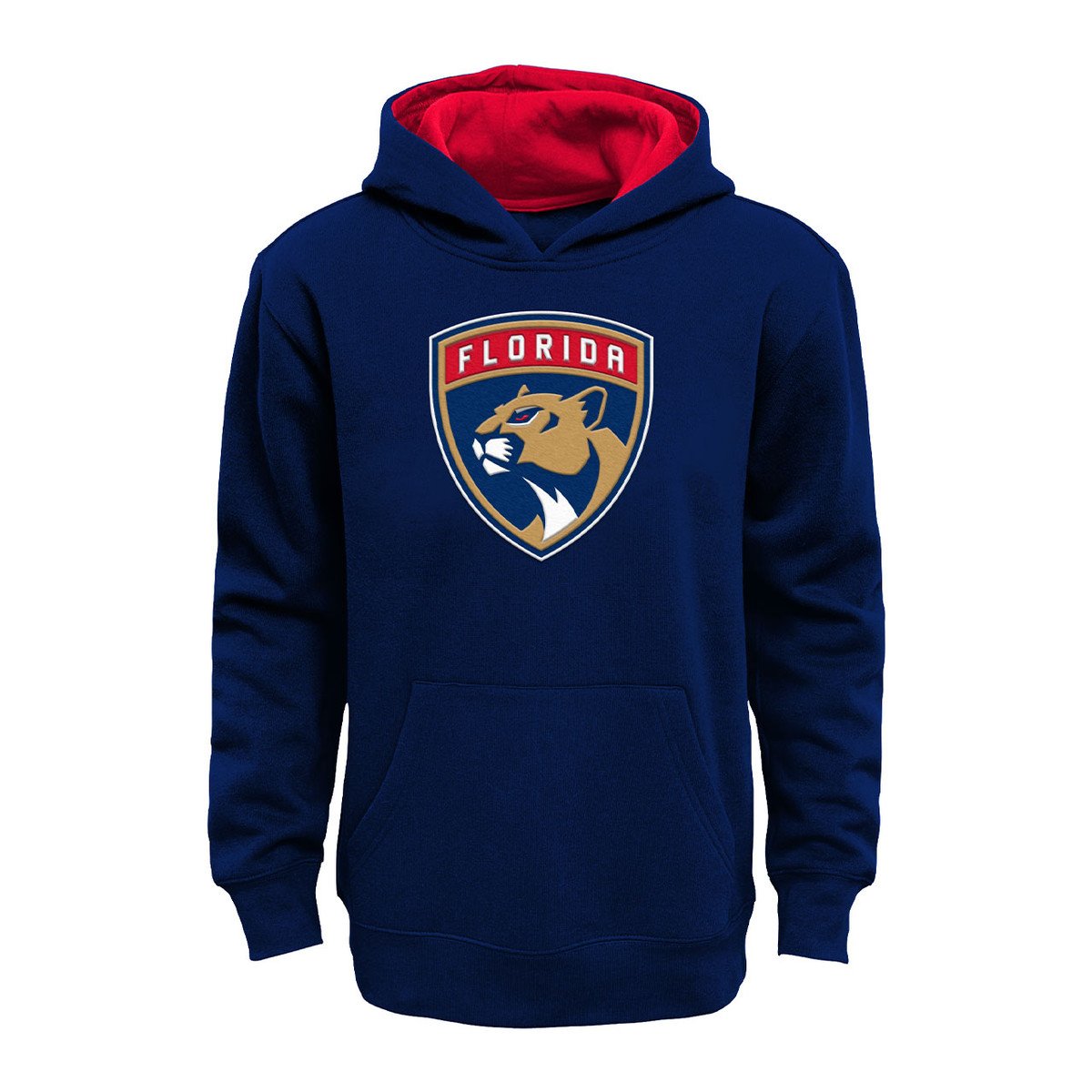 Florida Panthers Youth Navy Prime Hood Sweatshirt