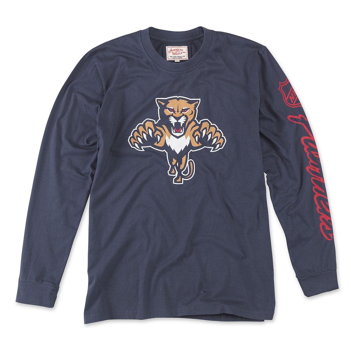 Florida Panthers Maverick Navy Long Sleeve Shirt