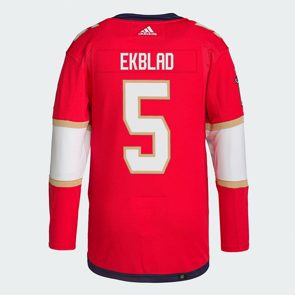 Florida Panthers #5 Aaron Ekblad Authentic Home Jersey