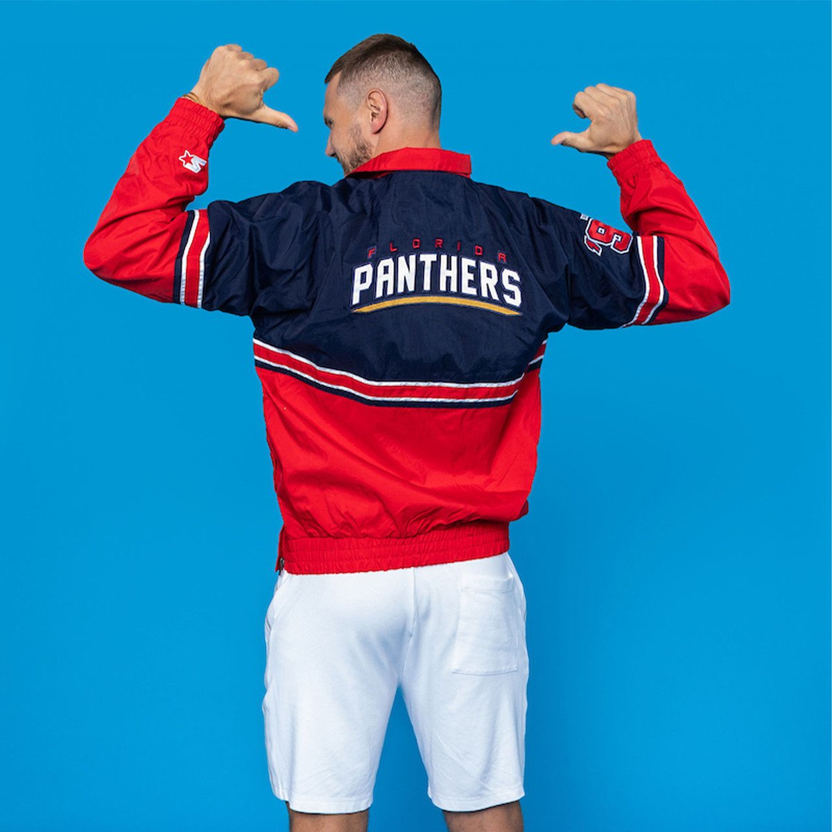Florida Panthers Hit and Run 1/2 Zip Pullover