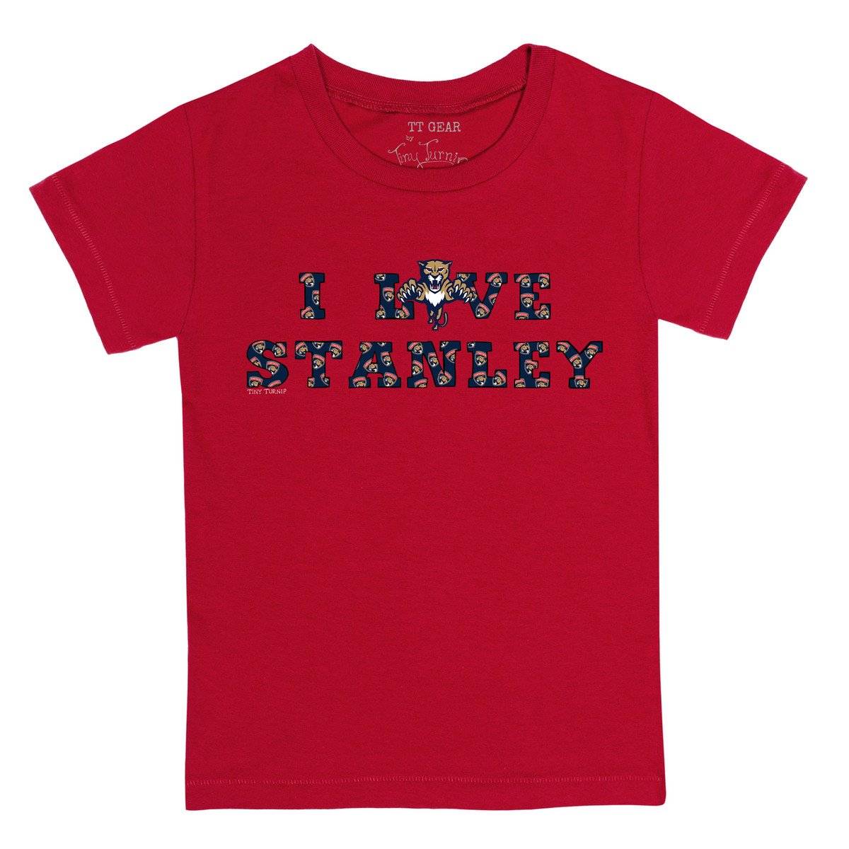 Florida Panthers Toddler I Love Stanley Shirt