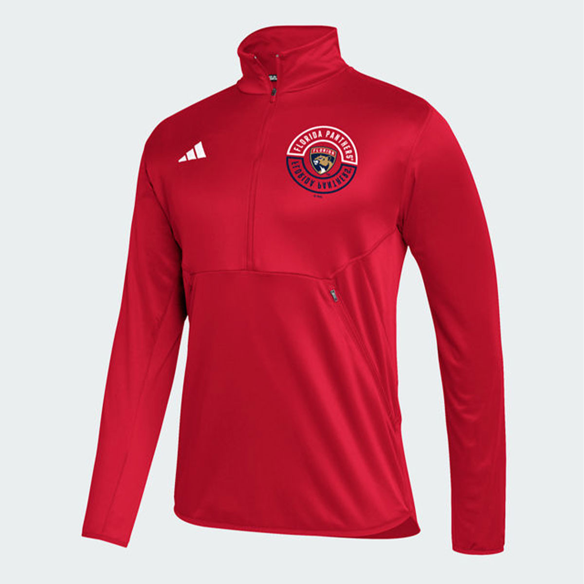 Florida Panthers Sideline Team Power 1/4 Zip Pullover