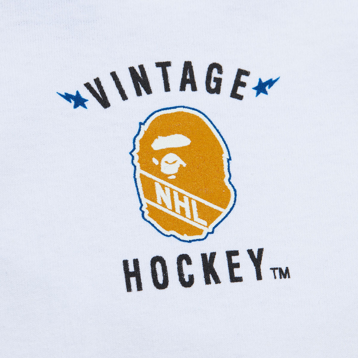 BAPE®︎ x Mitchell & Ness x NHL White T-Shirt