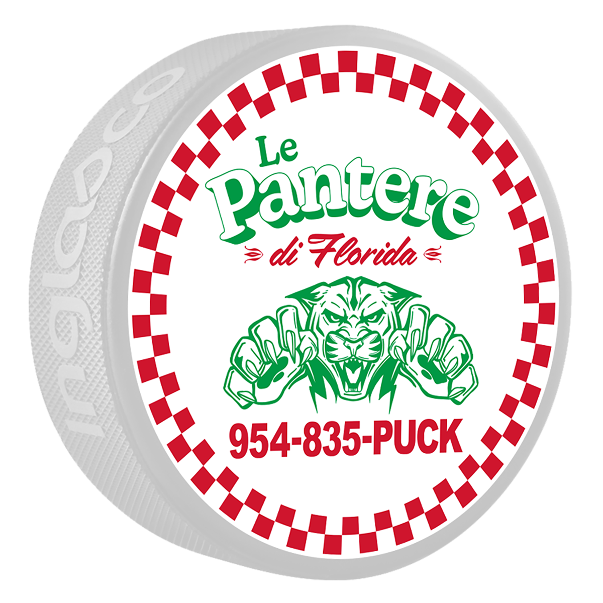 Florida Panthers Italianfest White Puck