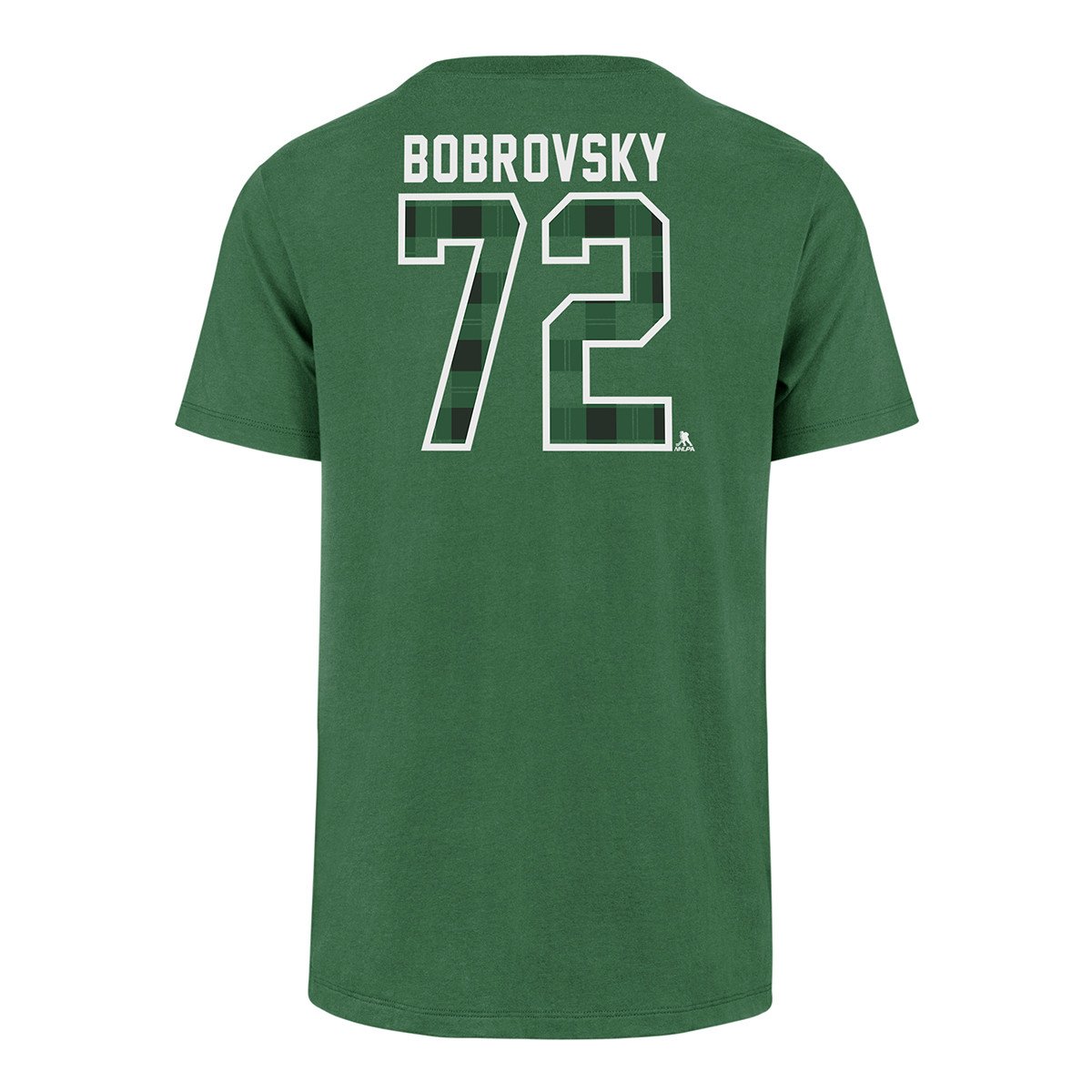 Florida Panthers St. Patrick's Day #72 Sergei Bobrovsky Name & Number T-Shirt