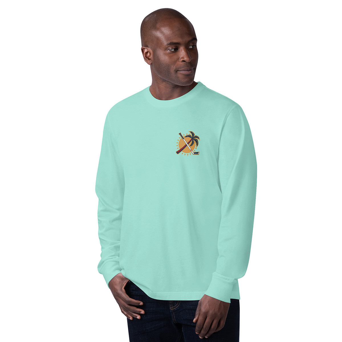 Florida Panthers Margaritaville Jumbotron Long Sleeve T-Shirt