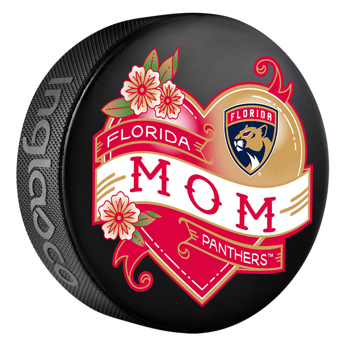 Florida Panthers Mother's Day Heart Puck
