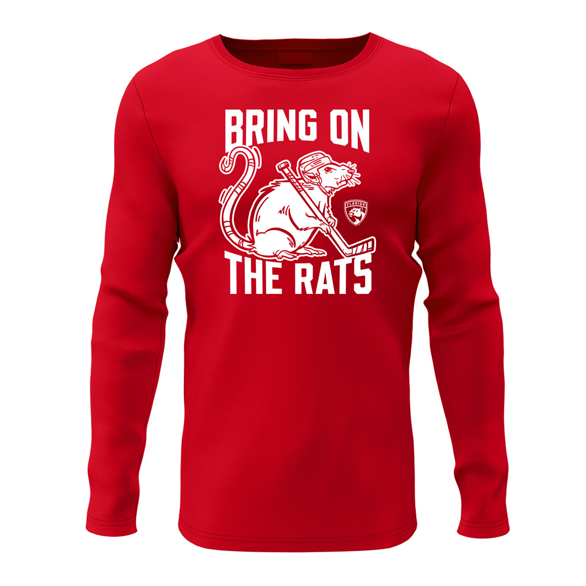 Florida Panthers Bring On the Rats Long Sleeve T-Shirt - FLA TEAM SHOP