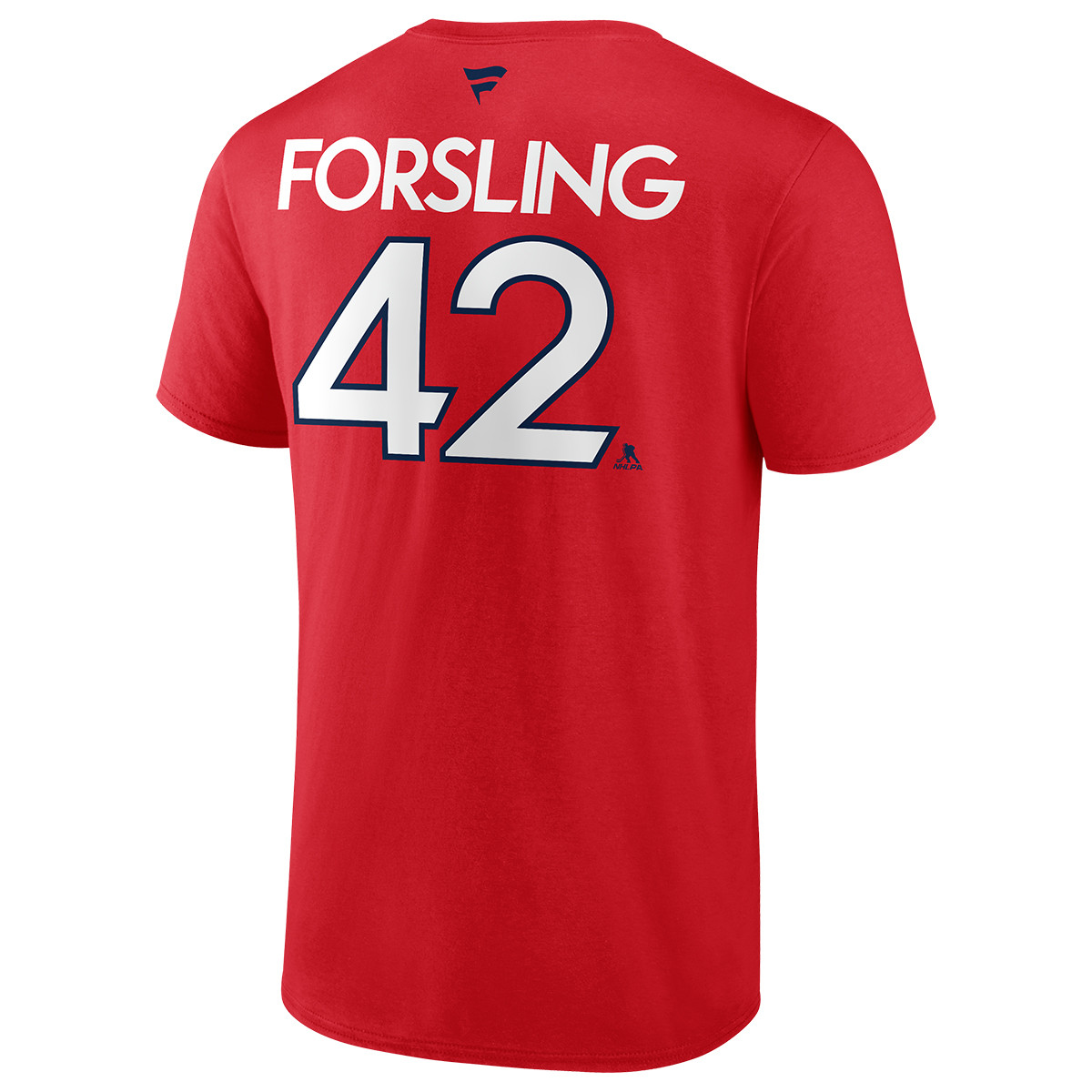 Florida Panthers 2024 Stanley Cup Champions #42 Gustav Forsling T-Shirt