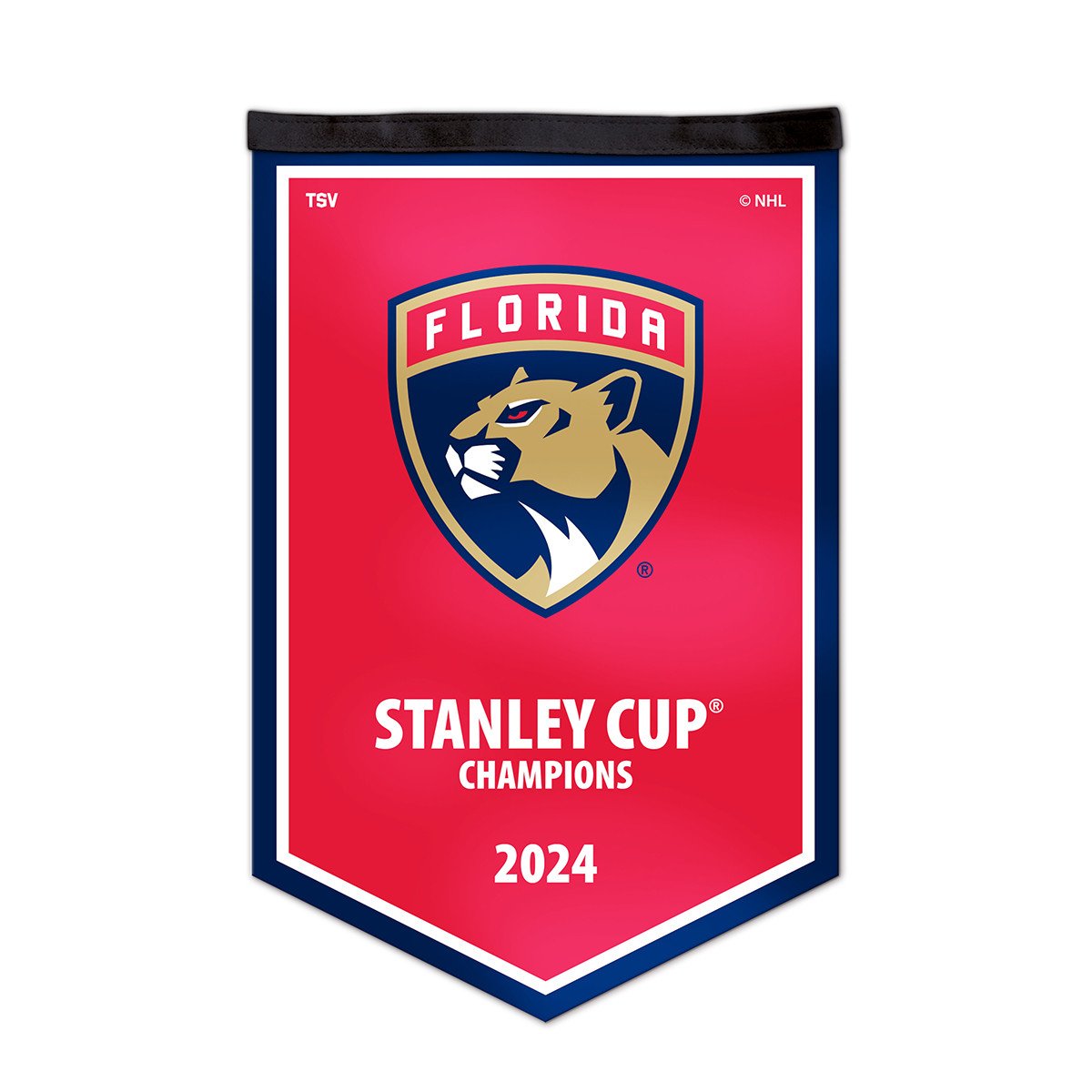 Florida Panthers 2024 Stanley Cup Champions Victory Banner