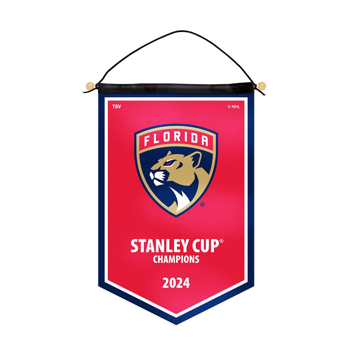 Florida Panthers 2024 Stanley Cup Champions Victory Banner