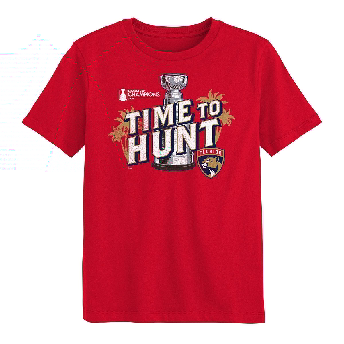 Florida Panthers Juvenile 2024 Stanley Cup Champions Local T-Shirt