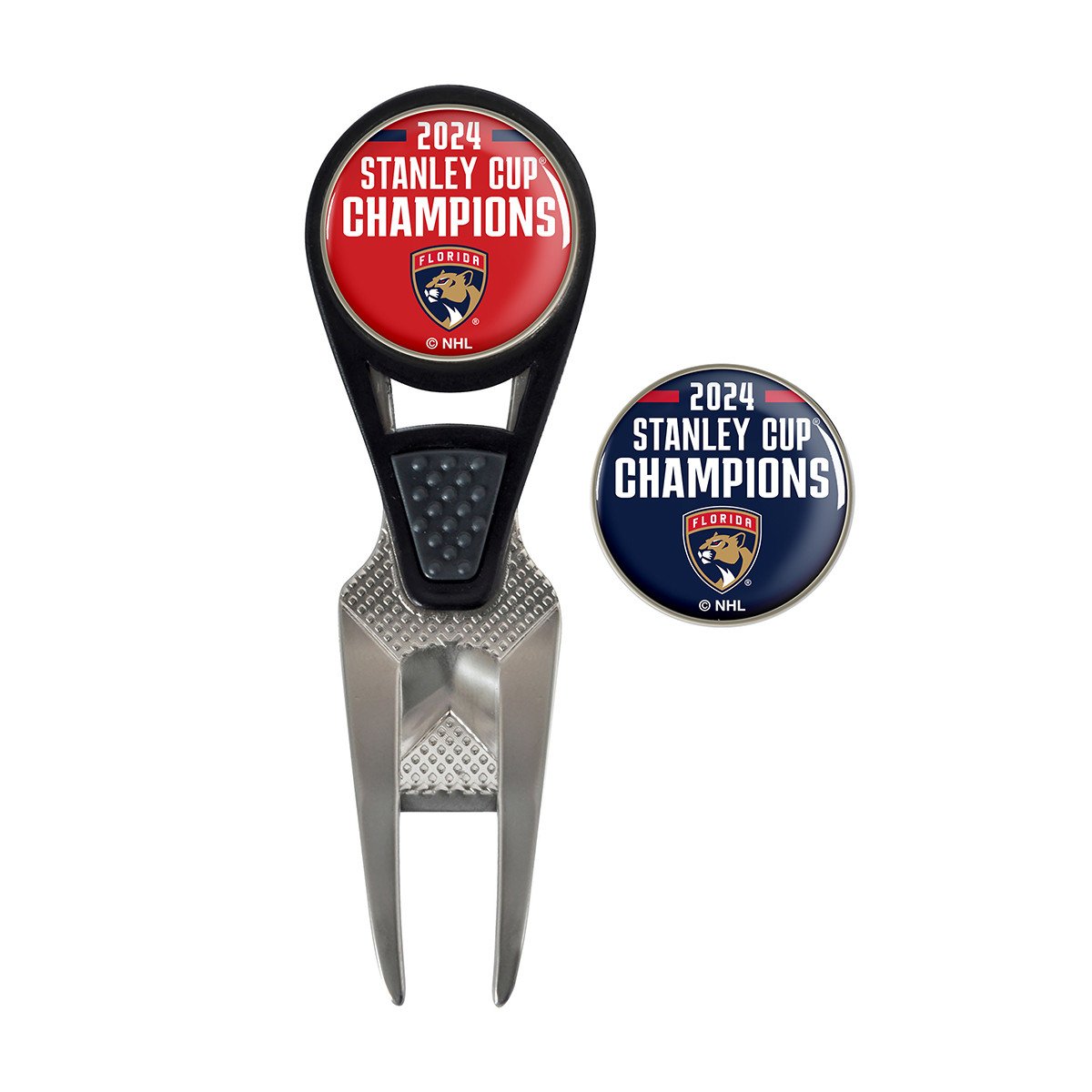 Florida Panthers 2024 Stanley Cup Champions Spring Action Divot Tool