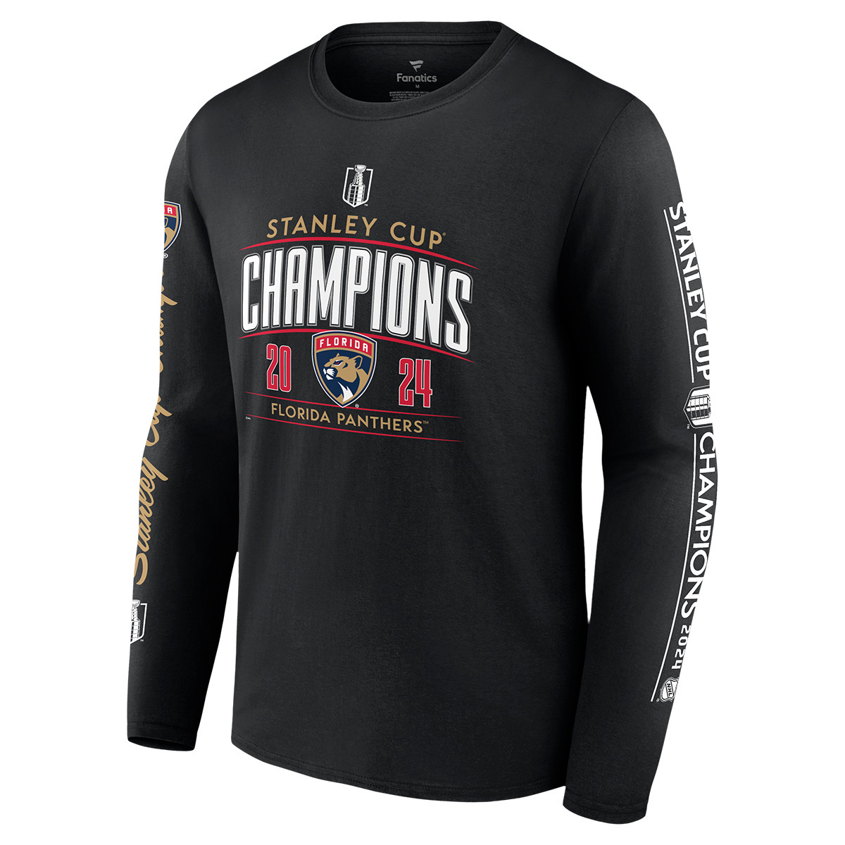Florida Panthers 2024 Stanley Cup Champions Long Sleeve T-Shirt
