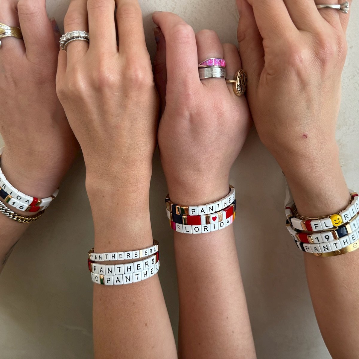 Florida Panthers Multicolor Florida Bracelet