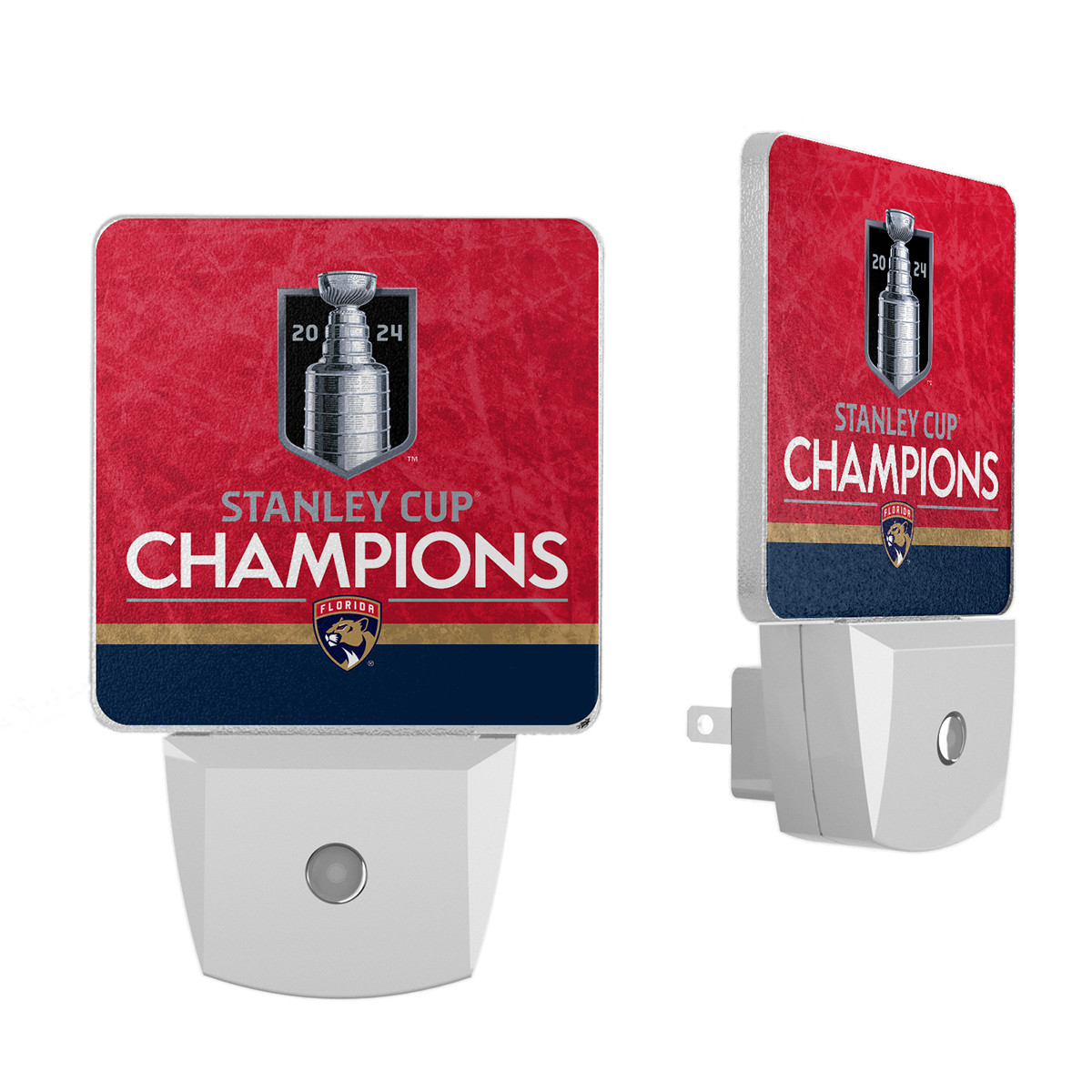 Florida Panthers 2024 Stanley Cup Champions Night Light 2-Pack