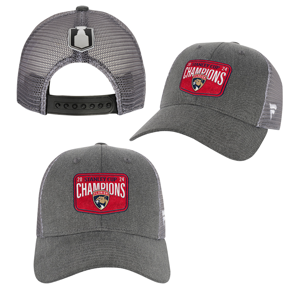 Florida Panthers Youth 2024 Stanley Cup Champions Locker Room Cap