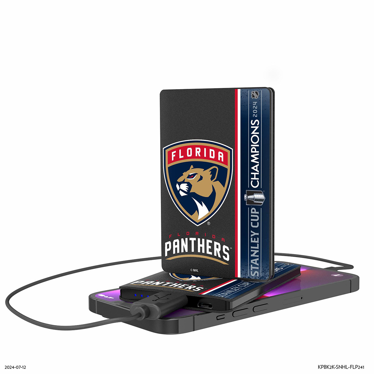 Florida Panthers 2024 Stanley Cup Champions Powerbank