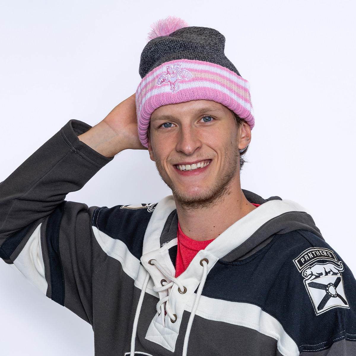 Florida Panthers Pink Granite Knit Cap