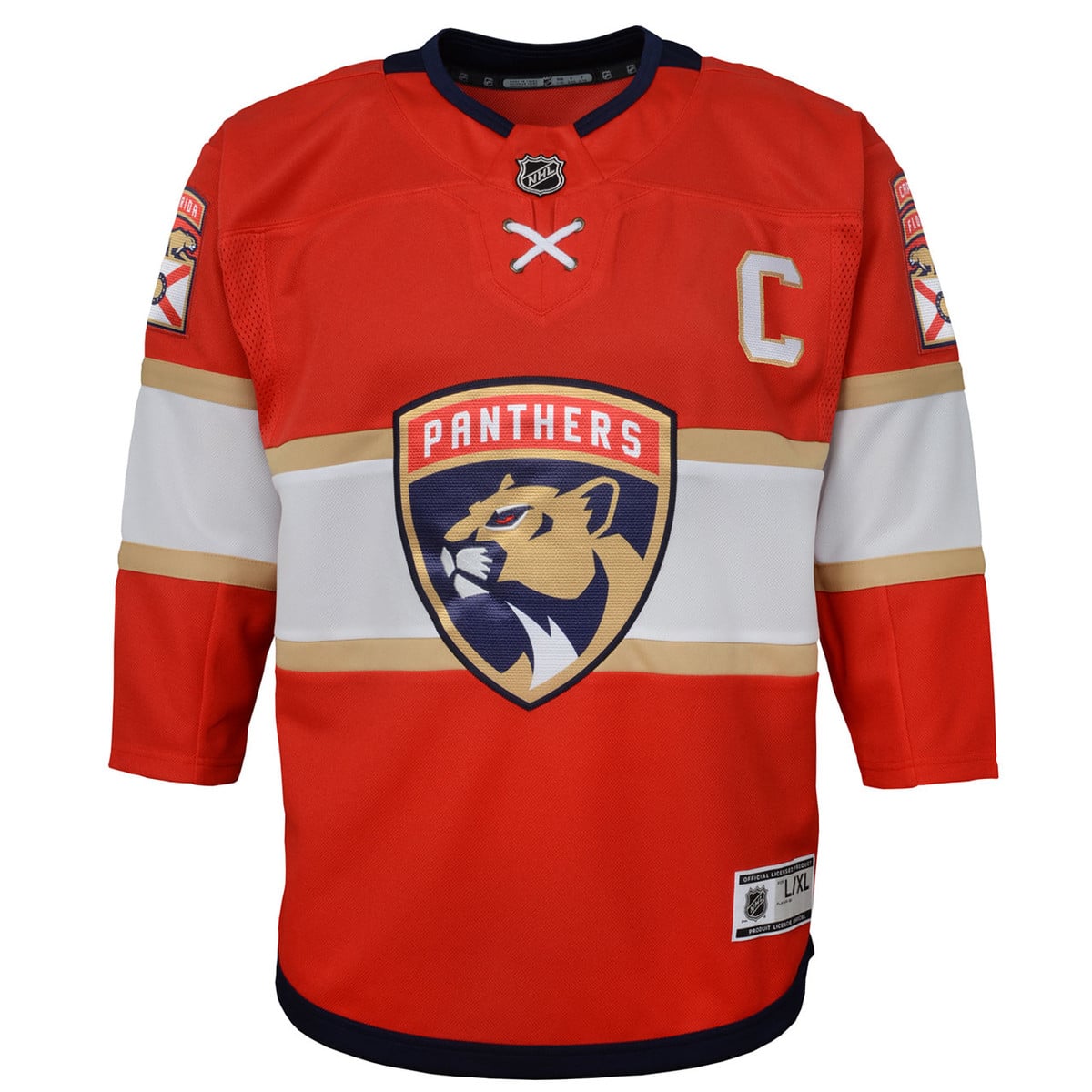 Florida Panthers Youth #16 Aleksander Barkov Home Jersey