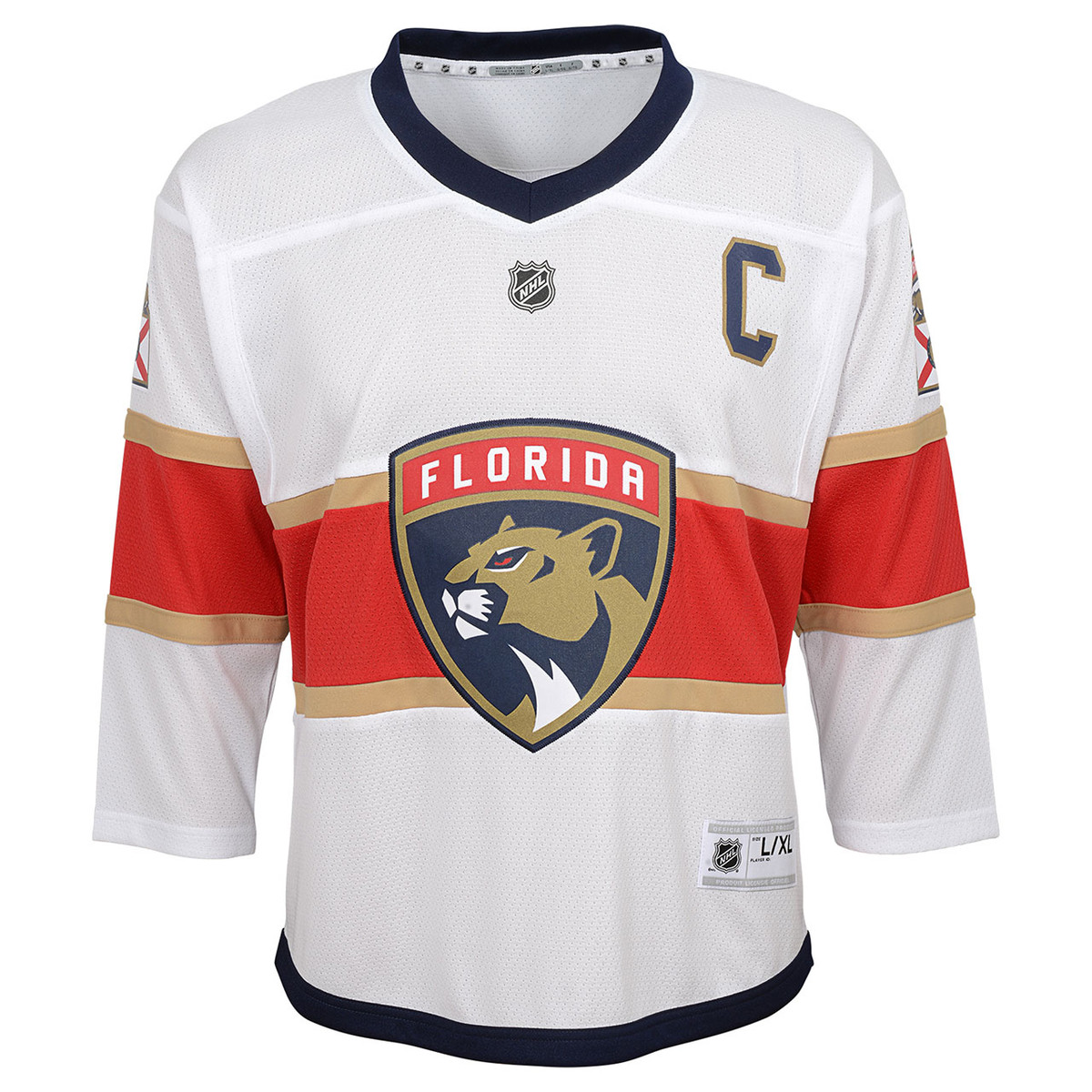 Florida Panthers Youth #16 Aleksander Barkov Road Jersey - FLA