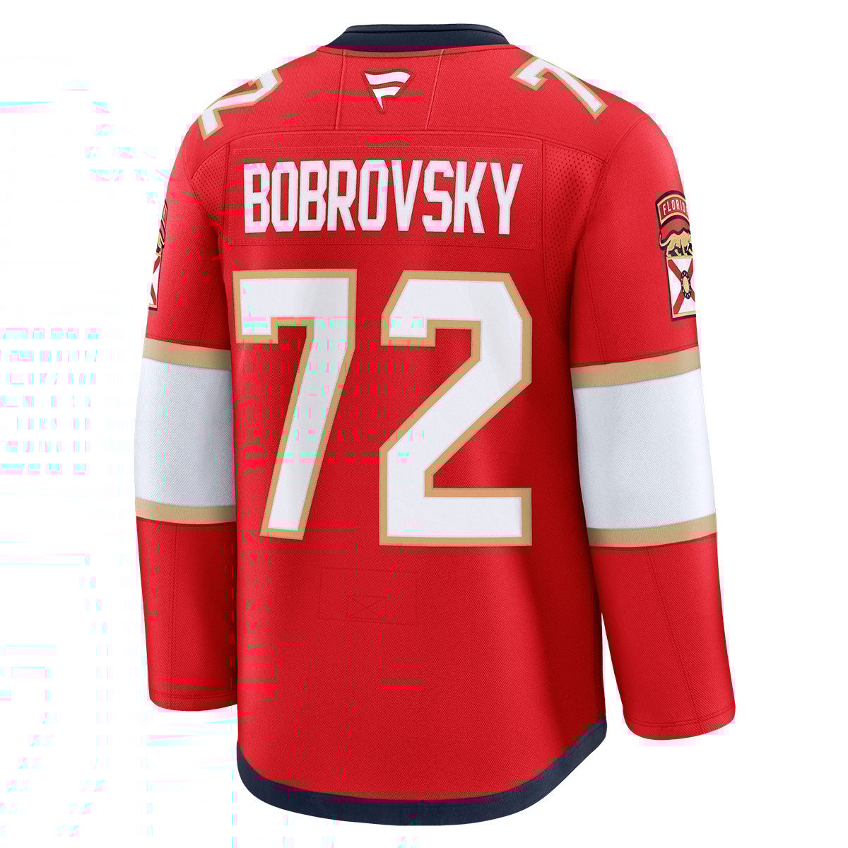 Florida Panthers #72 Sergei Bobrovksy Premium Authentic Home Jersey
