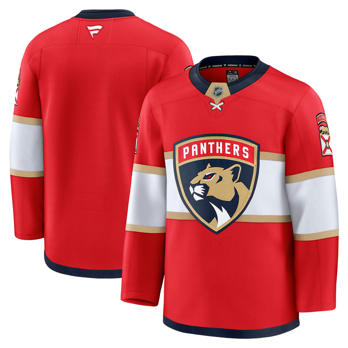 Florida Panthers Premium Authentic Home Jersey - FLA TEAM SHOP