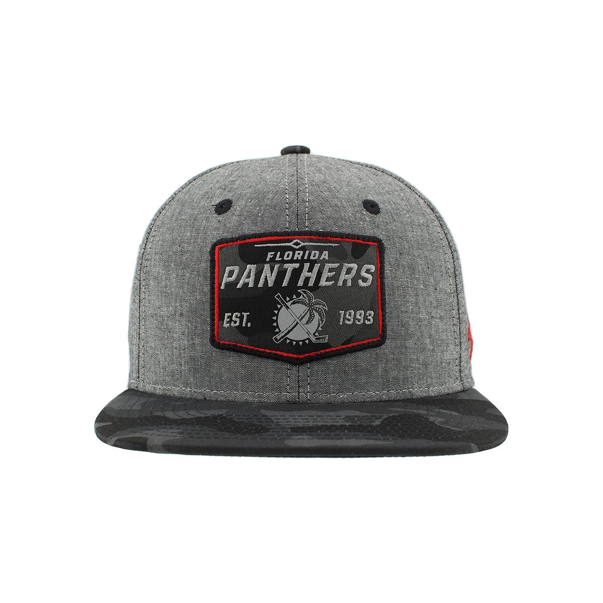 Florida Panthers Pave Scenario Camo Flat Bill Cap