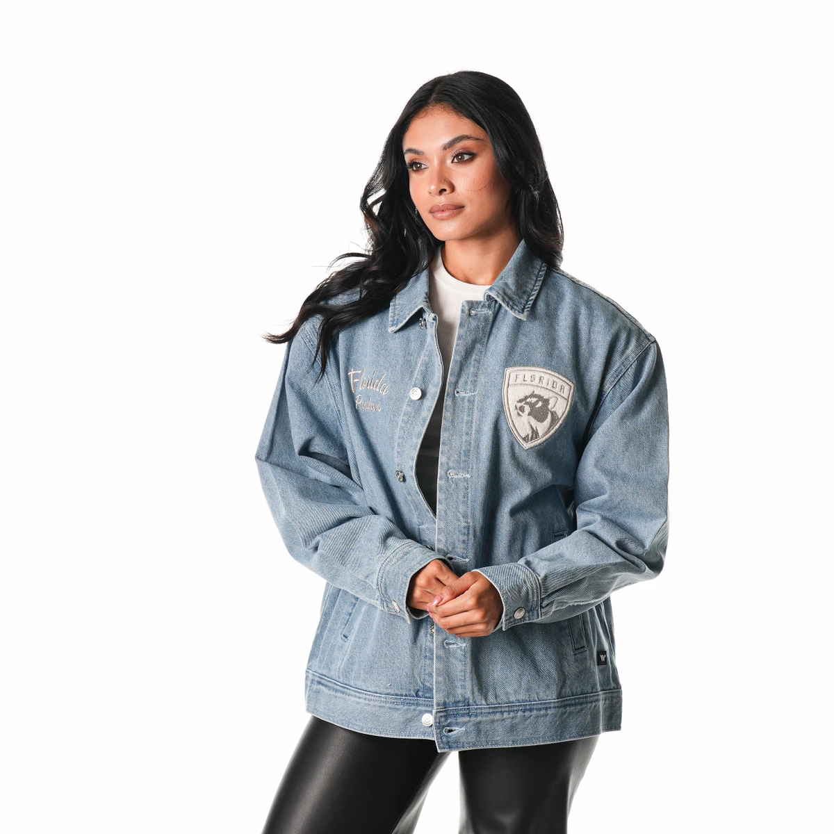 Florida Panthers Unisex Denim Jacket