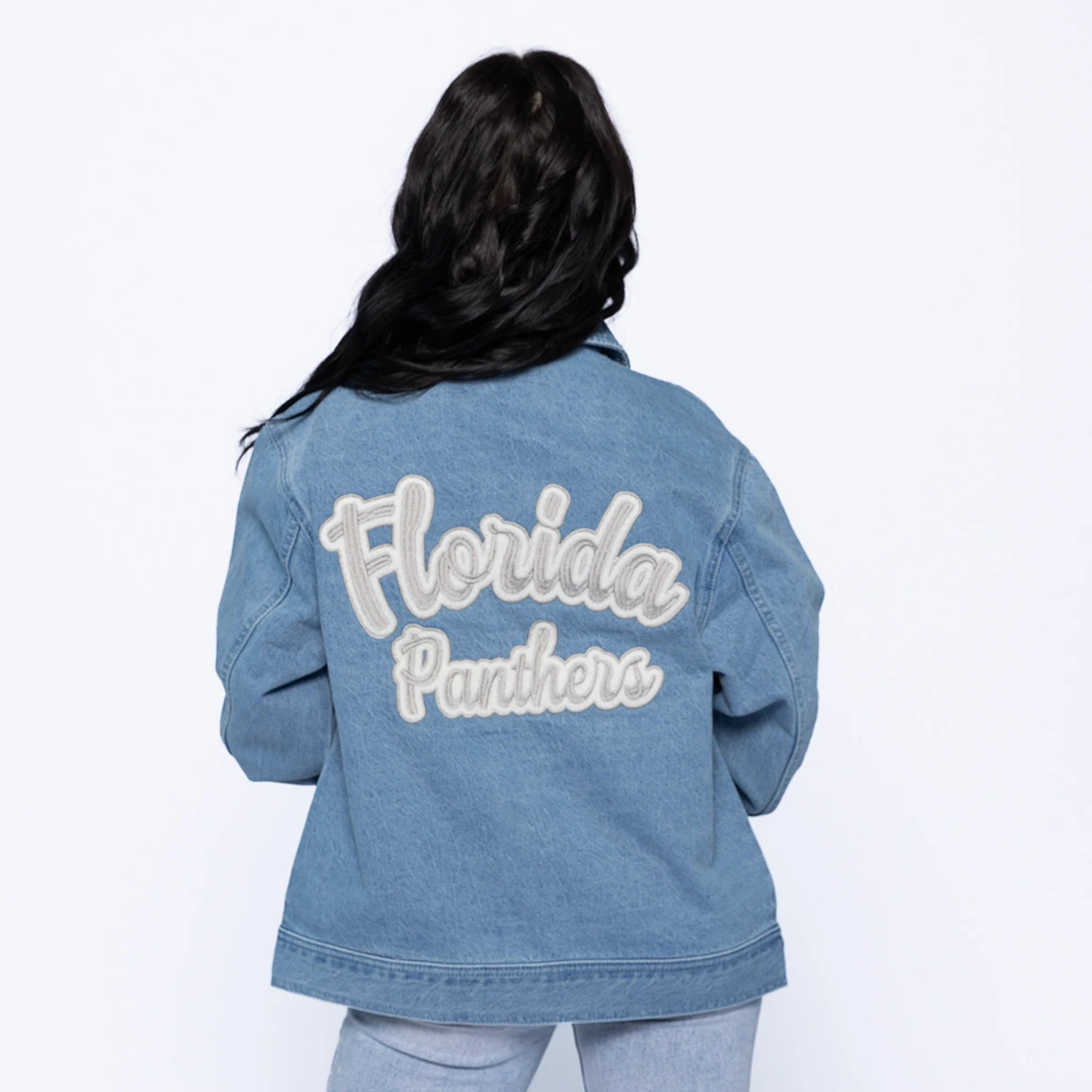 Florida Panthers Unisex Denim Jacket