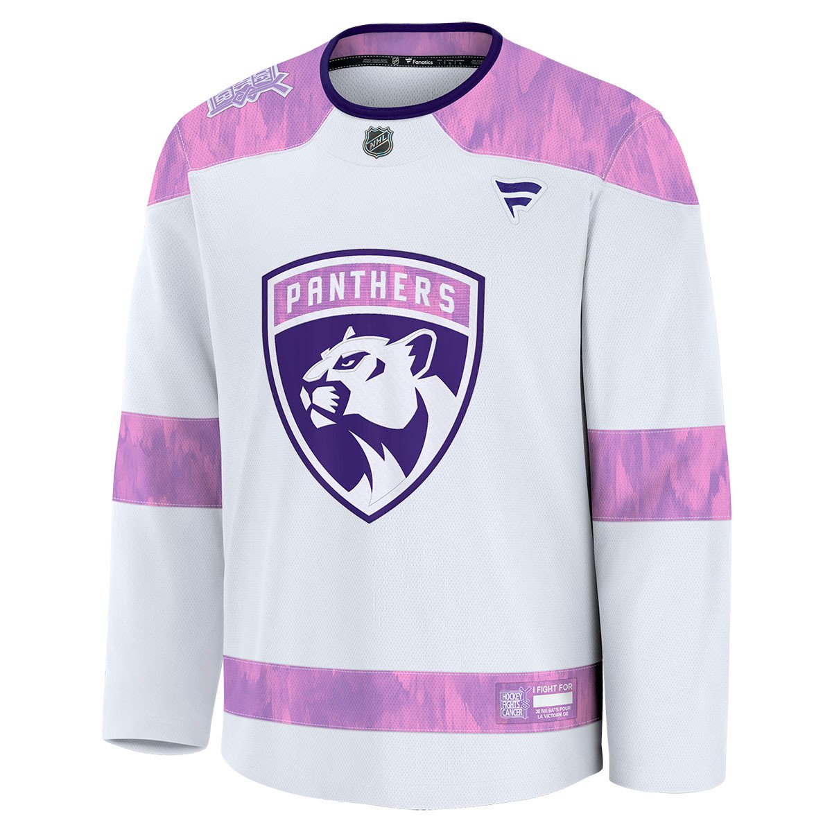 Florida Panthers Hockey Fights Cancer Practice Jersey