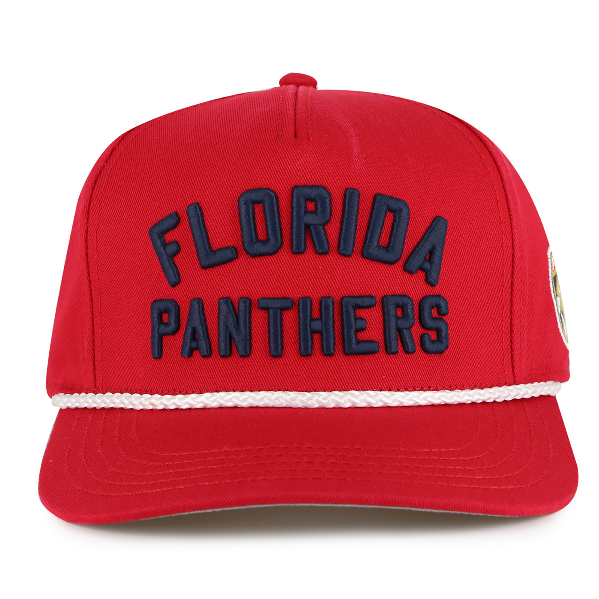 Florida Panthers Red Canvas Cappy Cap