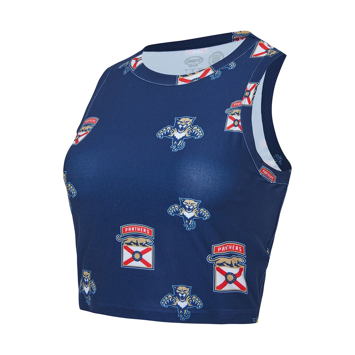 Florida Panthers Women's Record Crop Tank Top