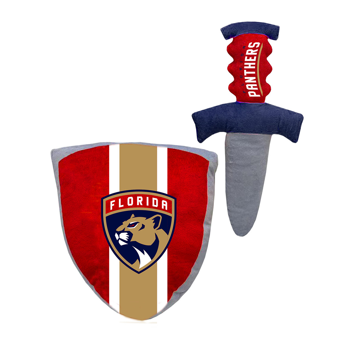 Florida Panthers Plush Sword & Shield
