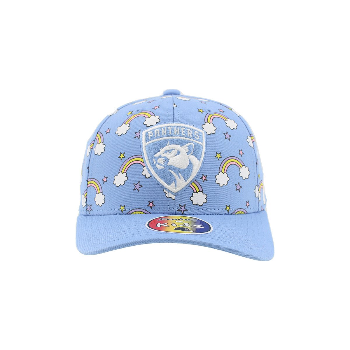 Florida Panthers Youth Girls Rainbows Blue Cap