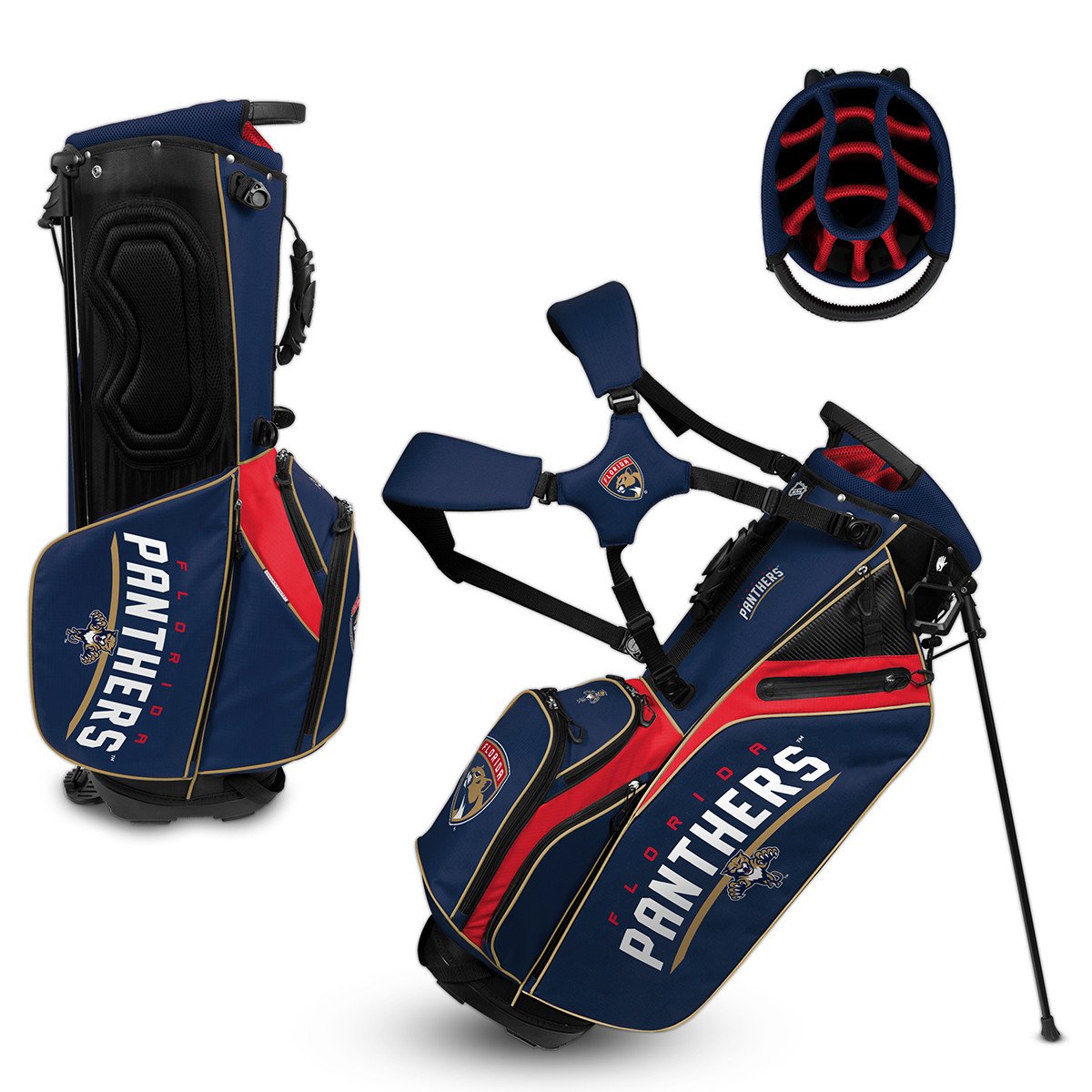 Florida Panthers Caddie Carry Hybrid Golf Bag