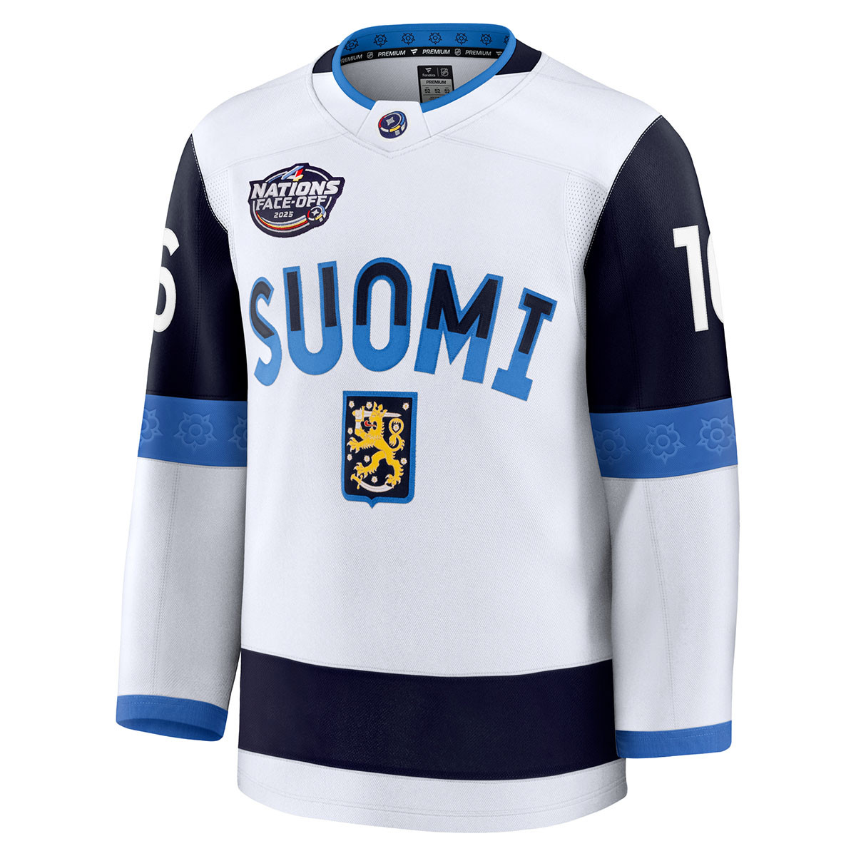 NHL 4 Nations Finland #16 Aleksander Barkov Premium Jersey - FLA