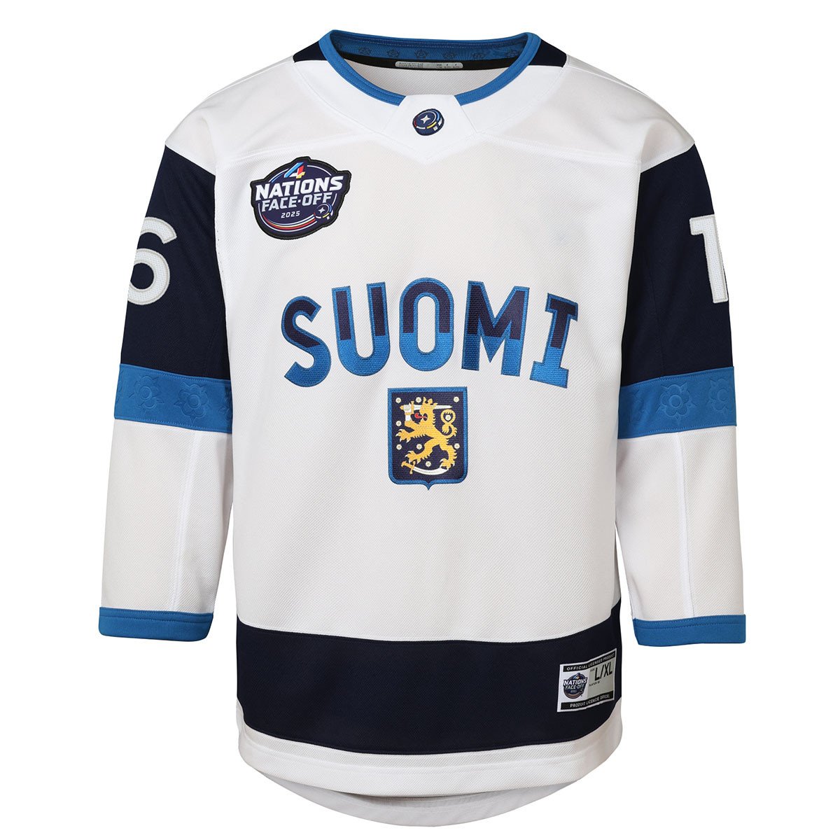 NHL 4 Nations Youth Finland #16 Aleksander Barkov Jersey