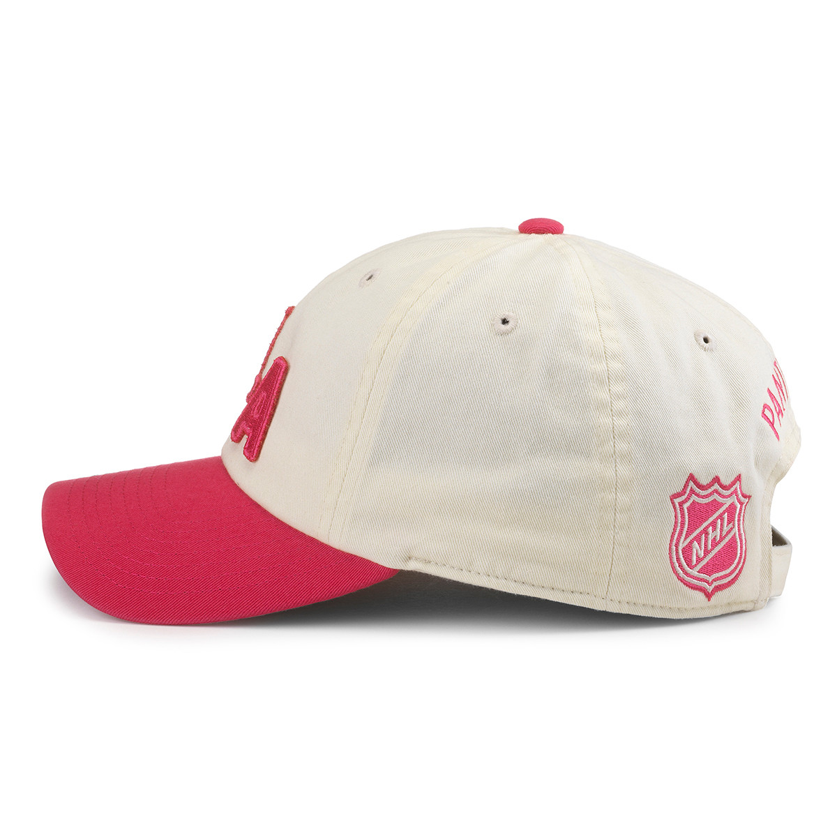 Florida Panthers FLA Diagonal Pink Blueline Cap