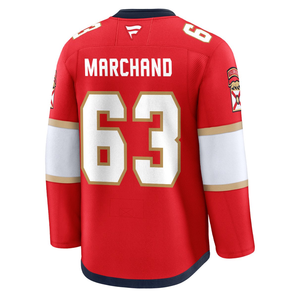 Florida Panthers #63 Brad Marchand Premium Authentic Home Jersey