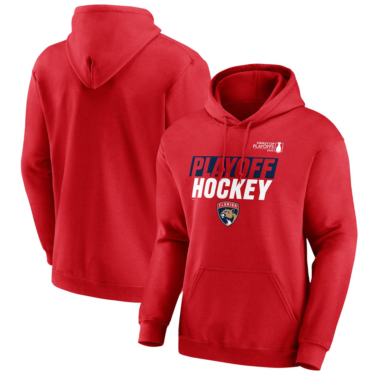 Florida Panthers 2025 Stanley Cup Playoff Participant Hooded Sweatshirt