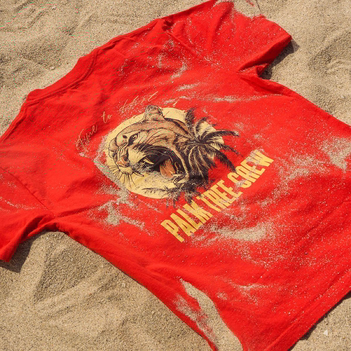 Florida Panthers x Palm Tree Crew Red T-Shirt