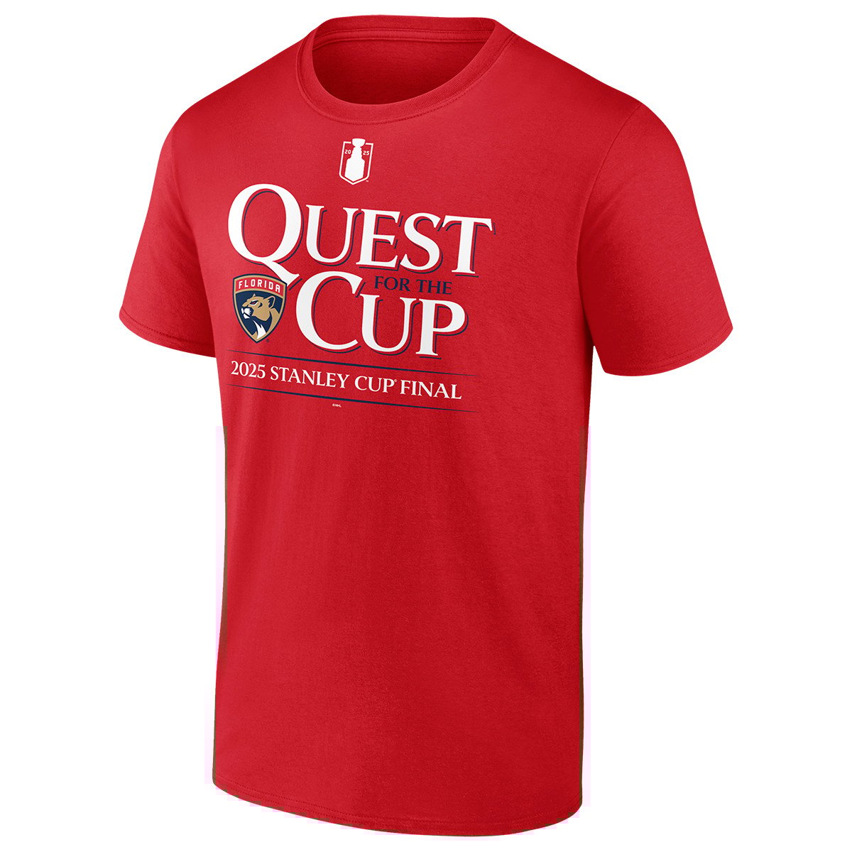 Florida Panthers 2025 Stanley Cup Final Quest for the Cup T-Shirt