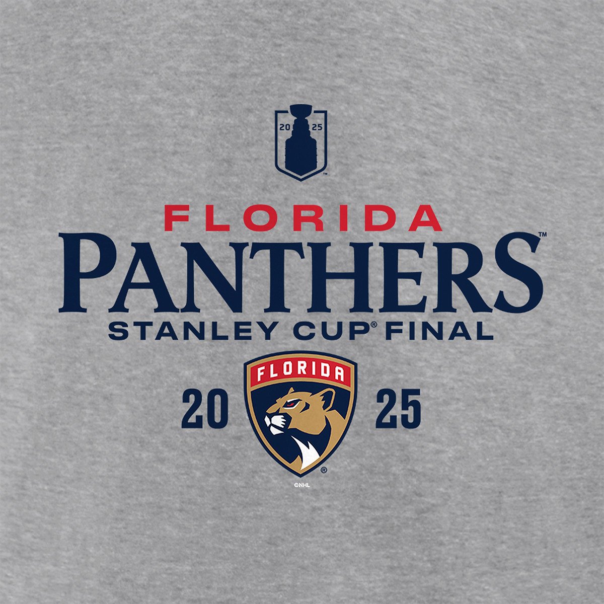 Florida Panthers Women's 2025 Stanley Cup Final Roster V-Neck T-Shirt