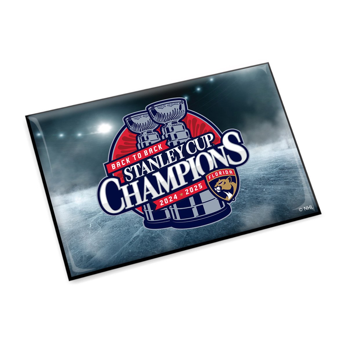 Florida Panthers 2024-2025 Back-to-Back Stanley Cup Champions Fridge Magnet