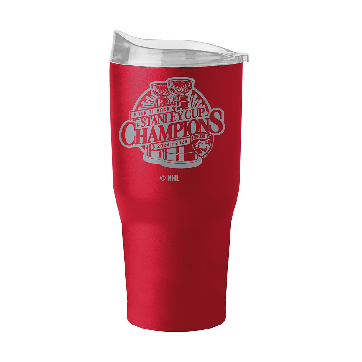 Florida Panthers 2024-2025 Back-to-Back Stanley Cup Champions 30oz. Tumbler